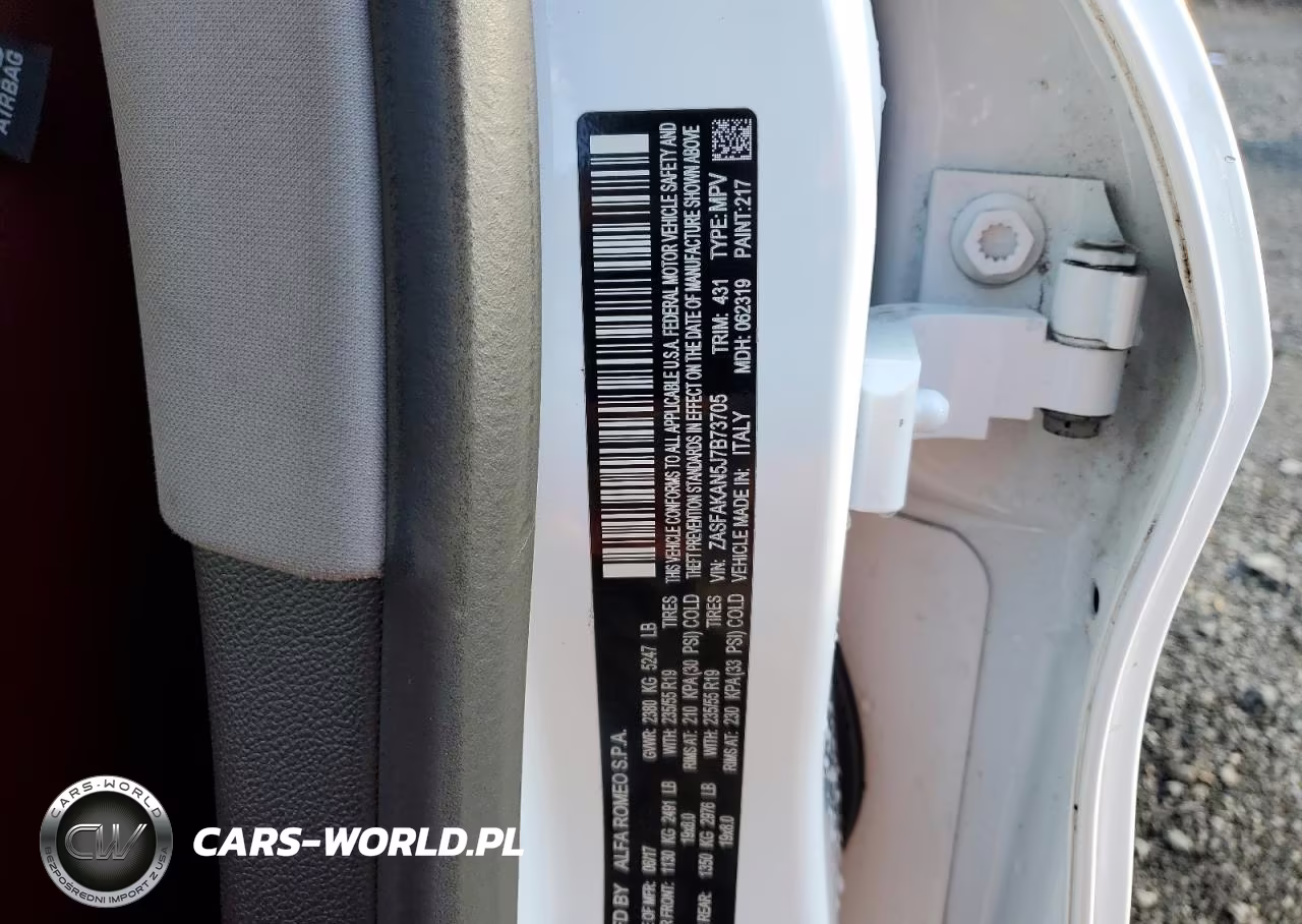 2018 Alfa Romeo Stelvio VIN:ZASFAKAN5J7B73705 - 13