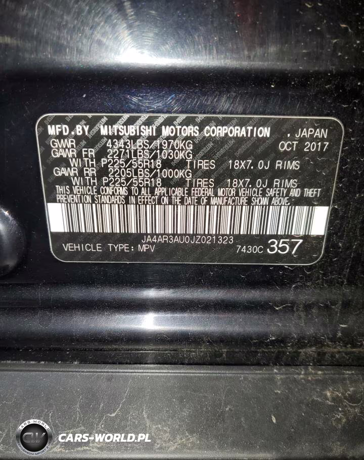 2018 Mitsubishi Outlander Sport Es VIN:JA4AR3AU0JZ021323 - 13
