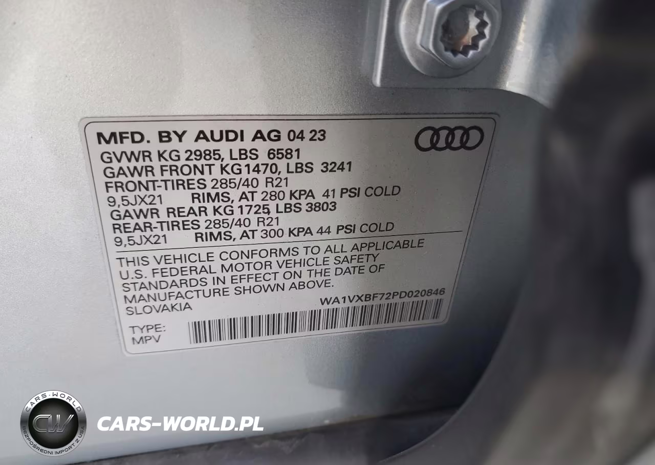 2023 Audi Q7 Prestige VIN:WA1VXBF72PD020846 - 12