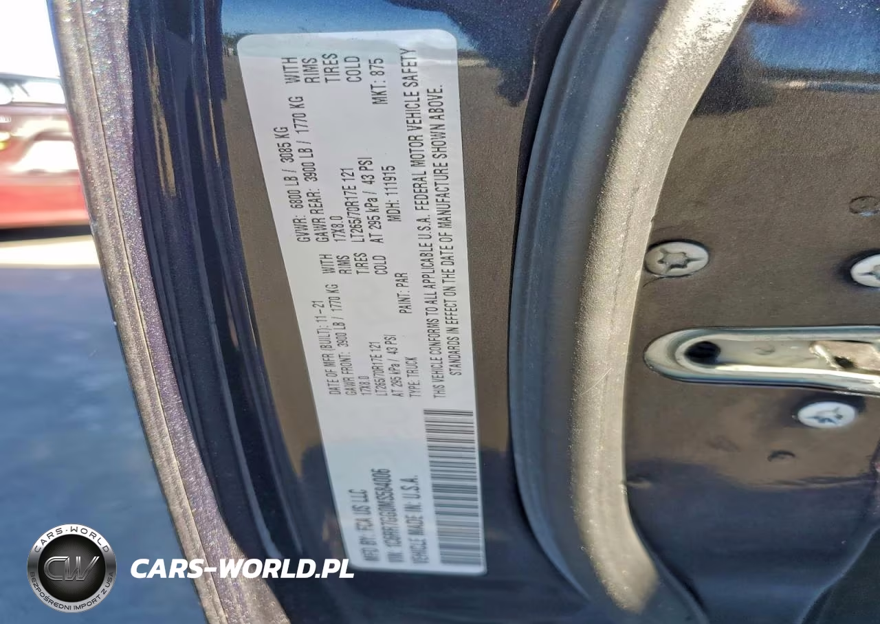2021 Ram 1500 Classic Slt VIN:1C6RR7GG0MS584006 - 12