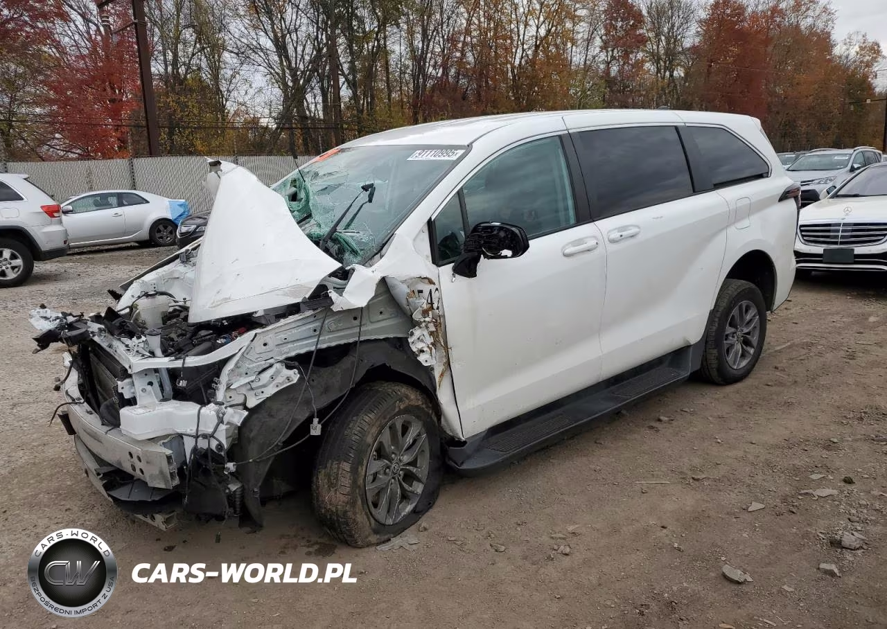 2024 Toyota Sienna Le VIN:5TDKRKEC1RS199258 - 1