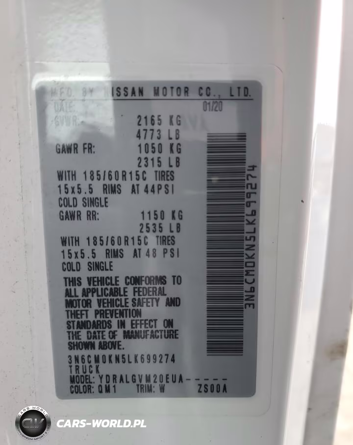 2020 Nissan Nv200 Delivery Van VIN:3N6CM0KN5LK699274 - 13