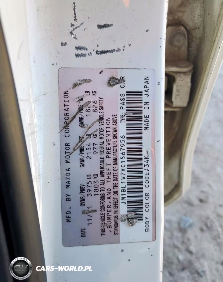 2012 Mazda 3 I VIN:JM1BL1V7XC1567956 - 12