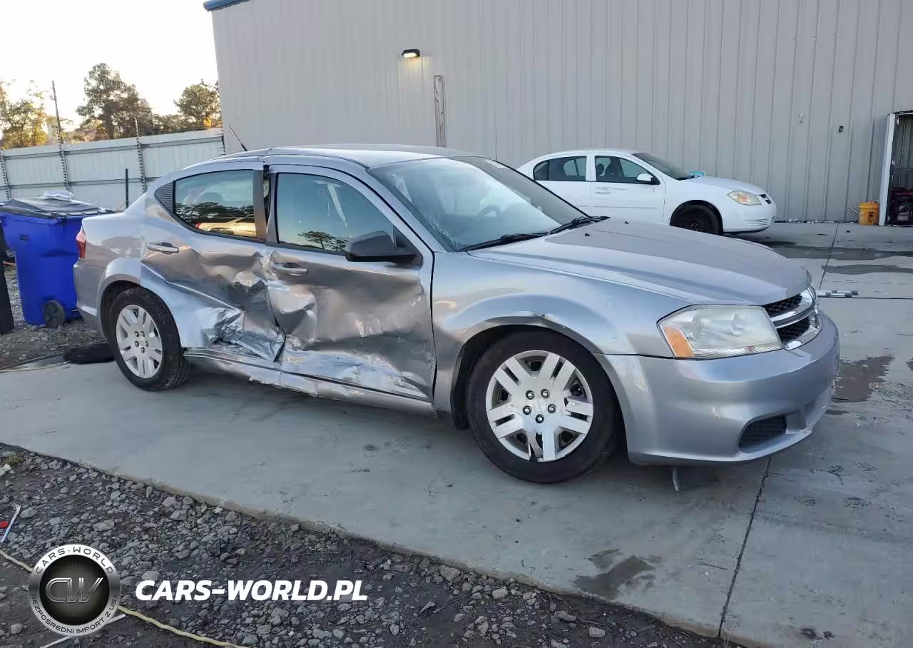 2014 Dodge Avenger Se VIN:1C3CDZABXEN118884 - 4