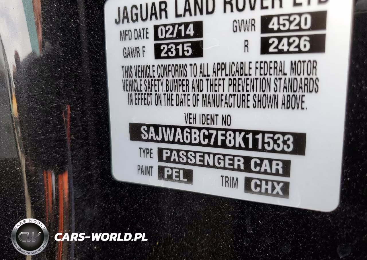2015 Jaguar F-Type S VIN:SAJWA6BC7F8K11533 - 13