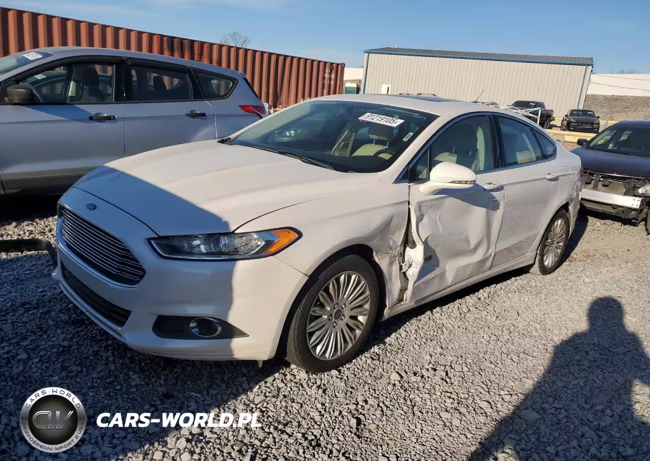 2016 Ford Fusion Se Hybrid