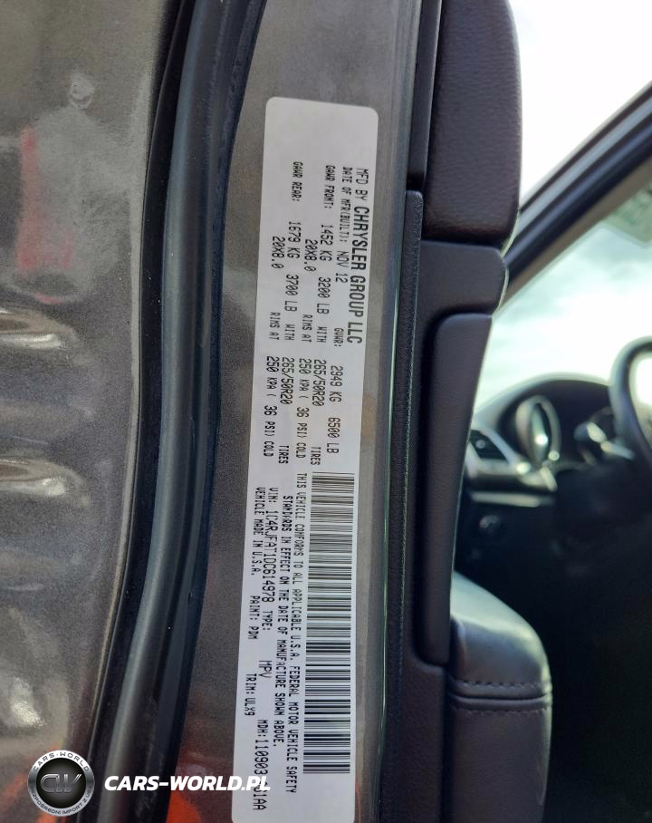 2013 Jeep Grand Cherokee Laredo VIN:1C4RJFAT1DC614978 - 13