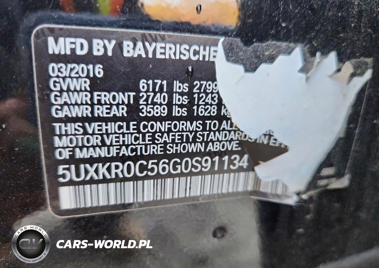 2016 BMW X5 xDrive35I VIN:5UXKR0C56G0S91134 - 13