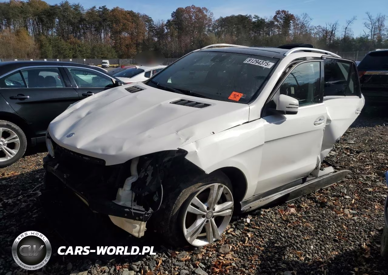 2015 Mercedes-Benz Ml 350 4Matic
