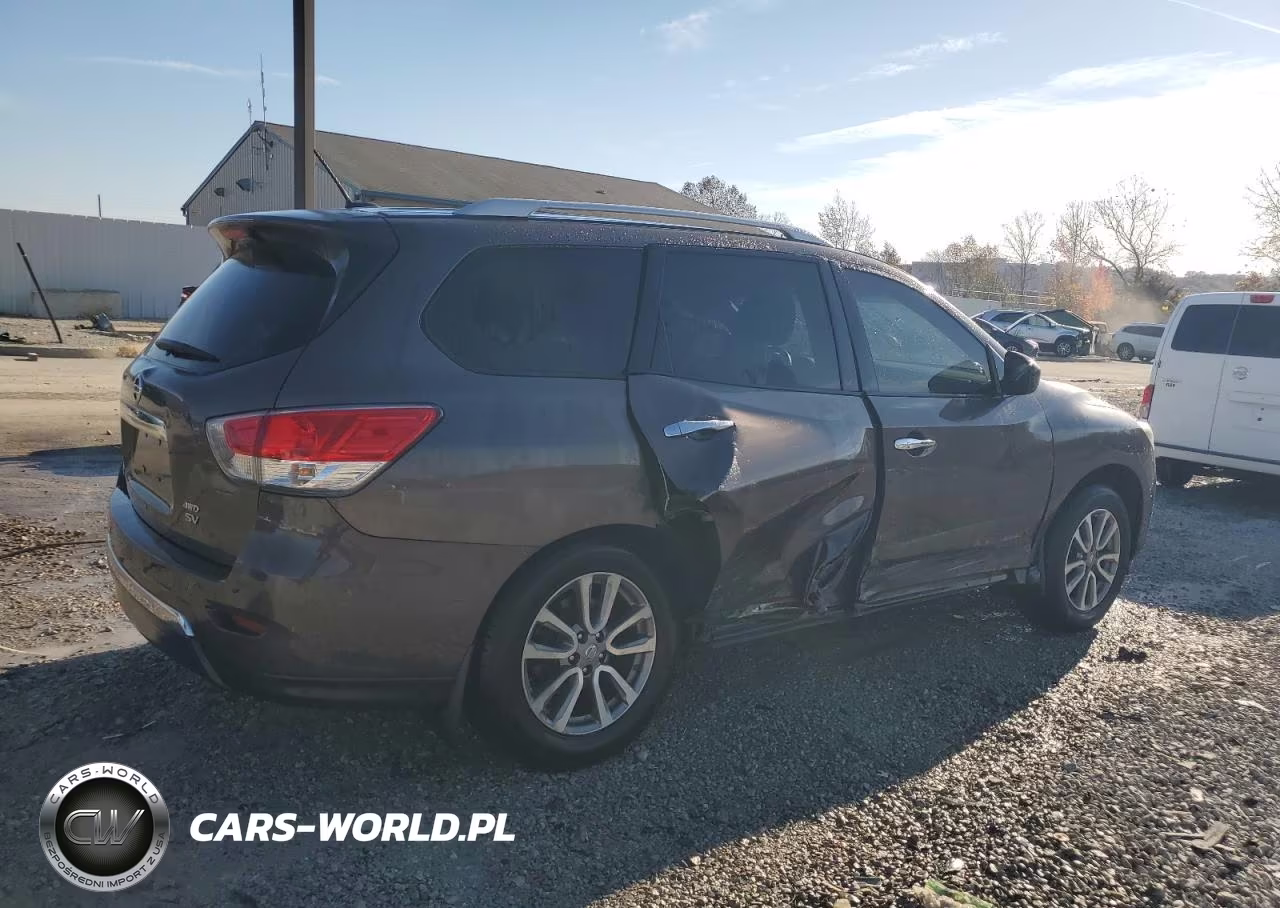 2015 Nissan Pathfinder Sv VIN:5N1AR2MM5FC701400 - 3