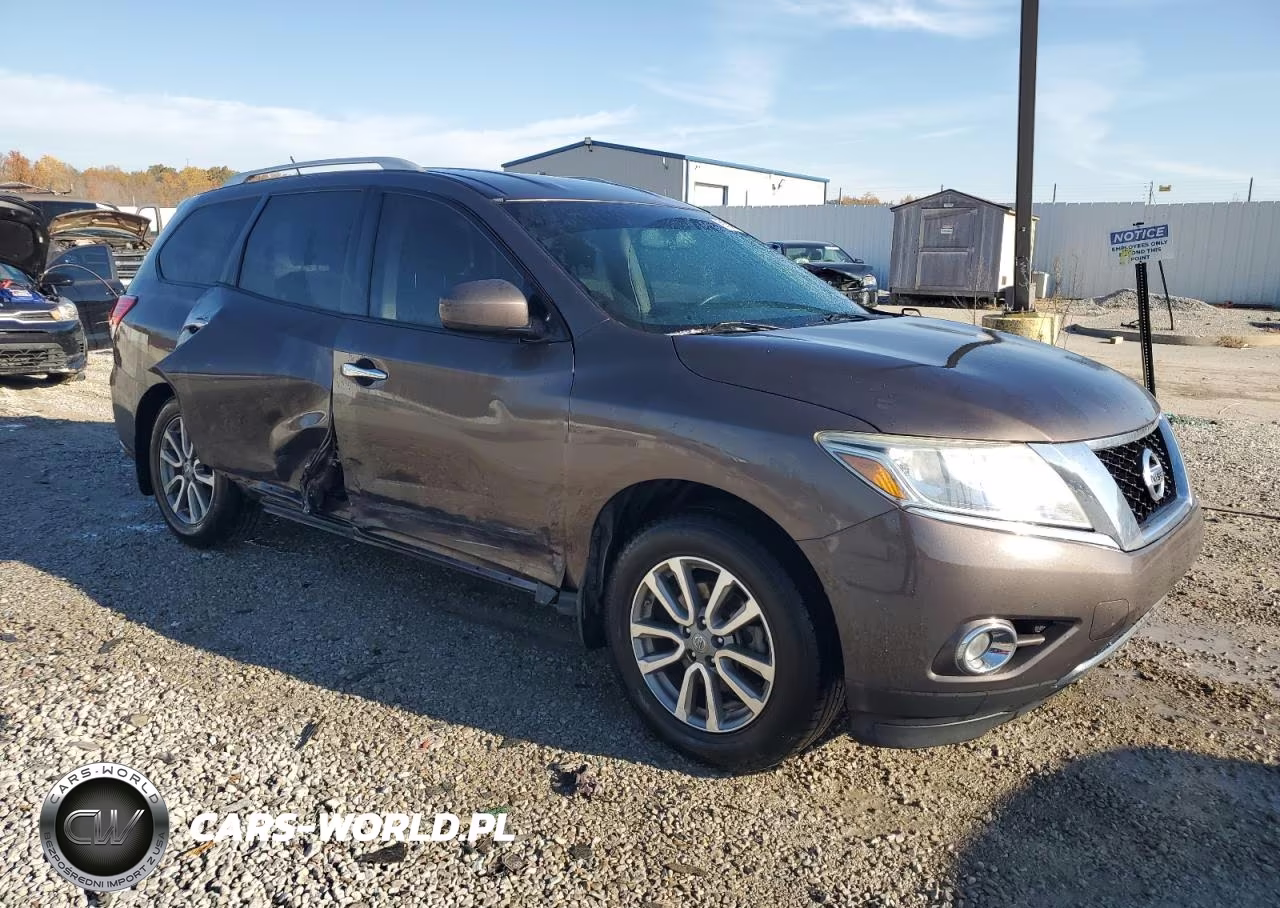 2015 Nissan Pathfinder Sv VIN:5N1AR2MM5FC701400 - 4
