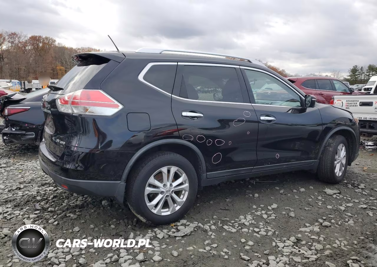 2015 Nissan Rogue S VIN:KNMAT2MV4FP558530 - 3