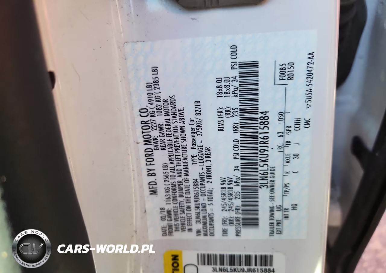 2018 Lincoln Mkz Hybrid Premiere VIN:3LN6L5KU9JR615884 - 12