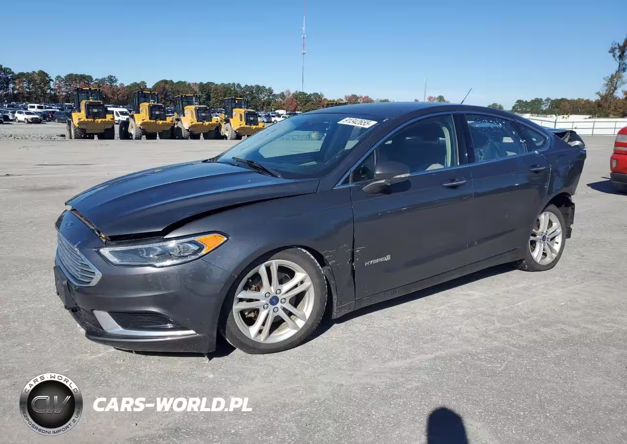 2018 Ford Fusion Se Hybrid