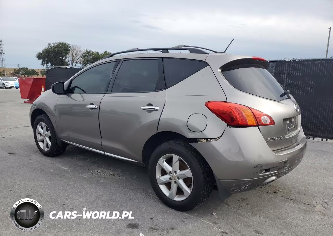 2009 Nissan Murano S VIN:JN8AZ18U19W017492 - 2