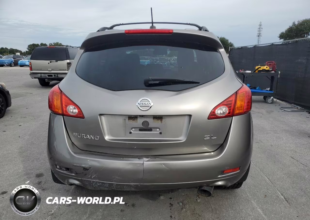 2009 Nissan Murano S VIN:JN8AZ18U19W017492 - 6