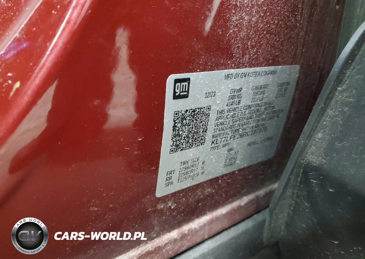 2024 Chevrolet Trax Ls VIN:KL77LFE26RC187479 - 13
