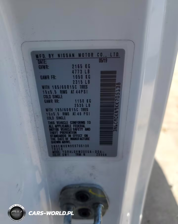 2019 Nissan Nv200 Sv VIN:3N6CM0KN9KK705138 - 14