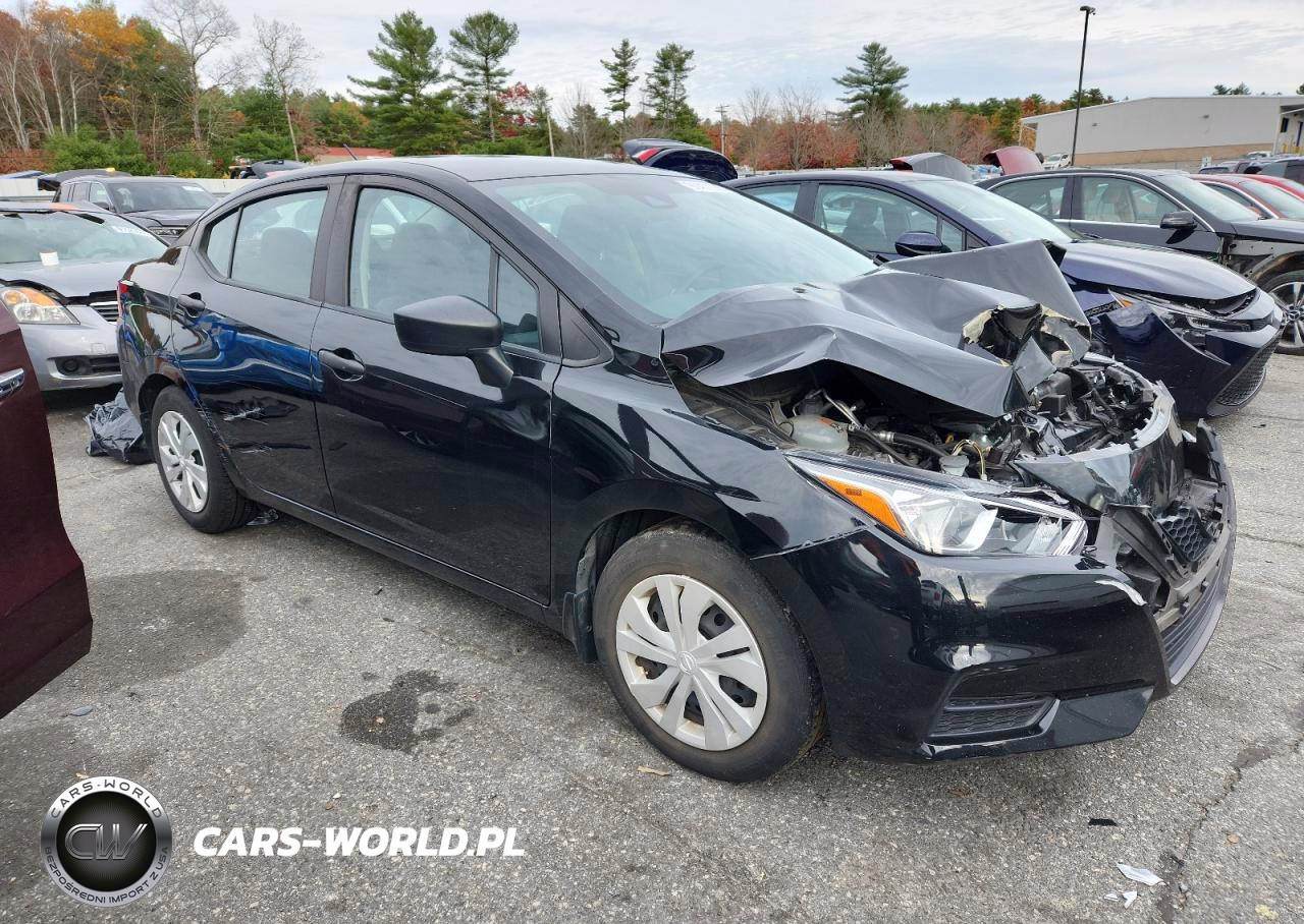 2021 Nissan Versa S VIN:3N1CN8DV5ML817639 - 4