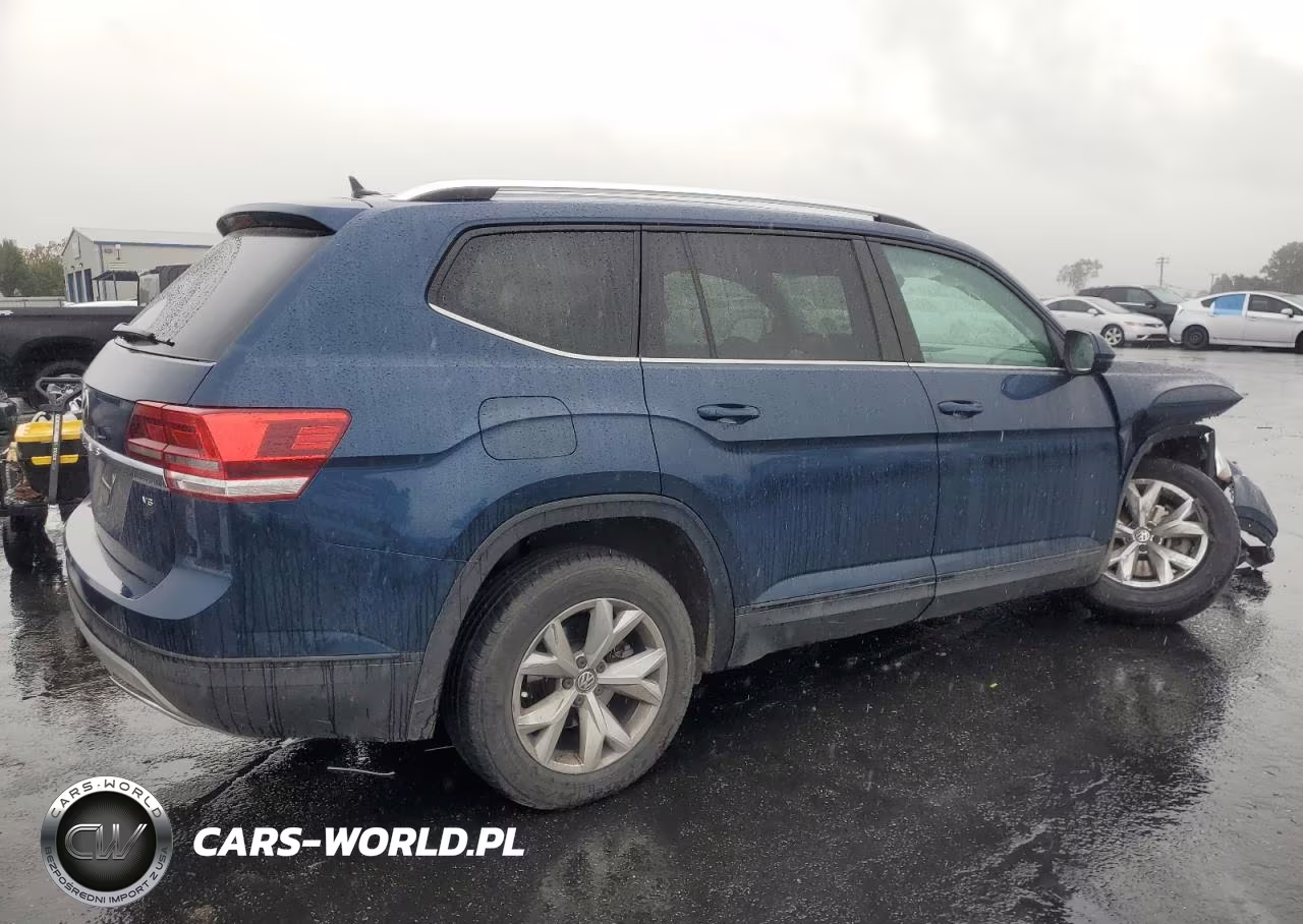 2019 Volkswagen Atlas Se VIN:1V2DR2CA7KC506092 - 3