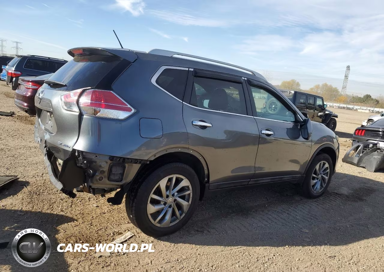 2015 Nissan Rogue Sl VIN:5N1AT2MV6FC805159 - 3