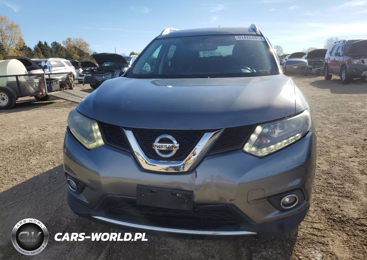 2015 Nissan Rogue Sl VIN:5N1AT2MV6FC805159 - 5
