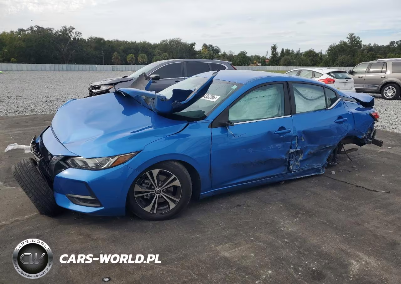 2021 Nissan Sentra Sv VIN:3N1AB8CV3MY294805 - 1