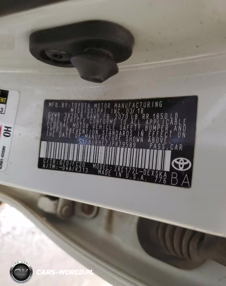 2018 Toyota Corolla Se VIN:5YFBURHE7JP829589 - 13
