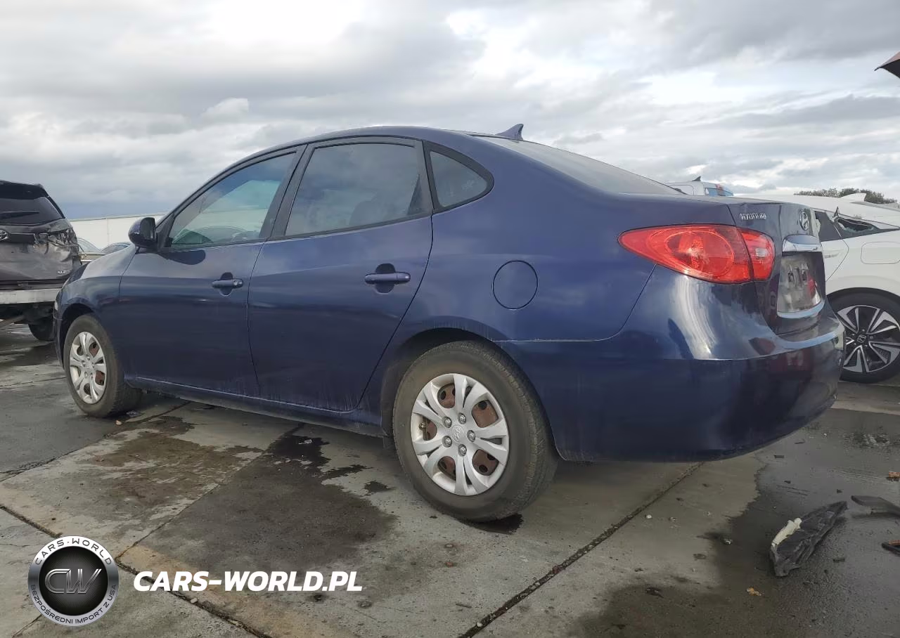 2010 Hyundai Elantra Blue VIN:KMHDU4AD7AU923385 - 2