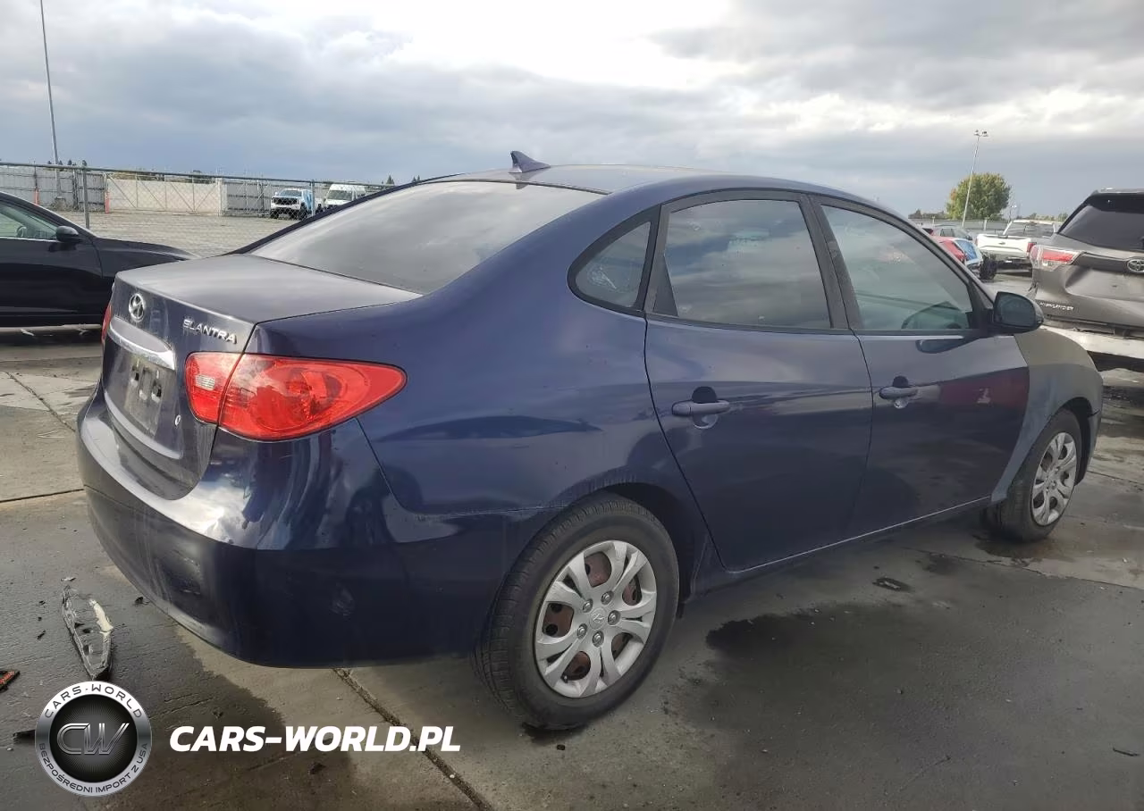 2010 Hyundai Elantra Blue VIN:KMHDU4AD7AU923385 - 3