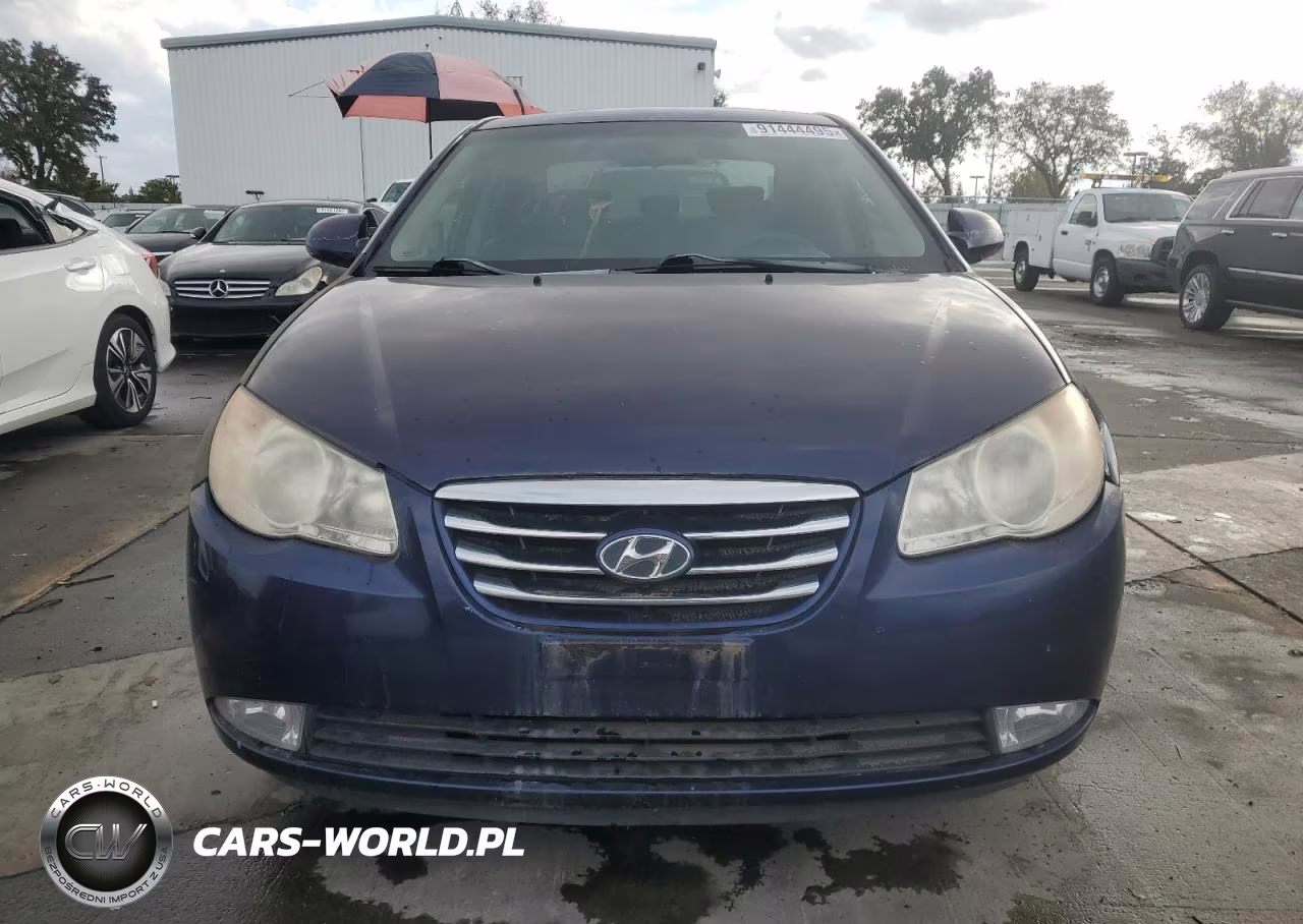 2010 Hyundai Elantra Blue VIN:KMHDU4AD7AU923385 - 5