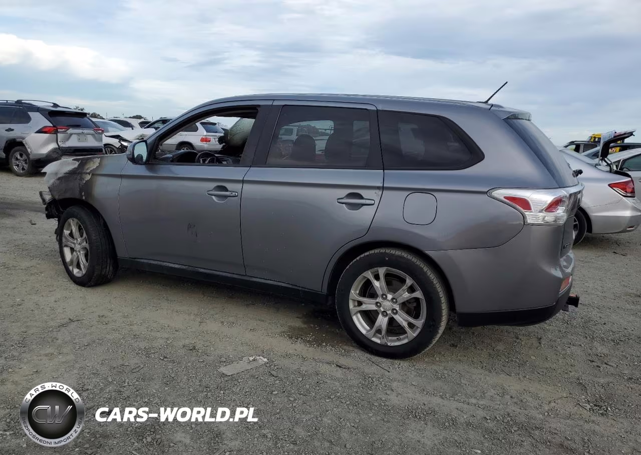 2014 Mitsubishi Outlander Se VIN:JA4AD3A30EZ009331 - 2