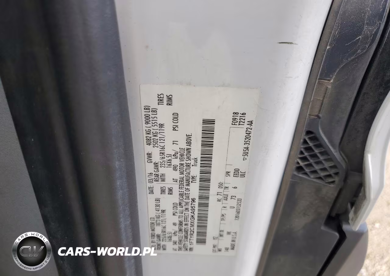 2016 Ford Transit 250 Delivery Van VIN:1FTYR2CMXGKA95796 - 13