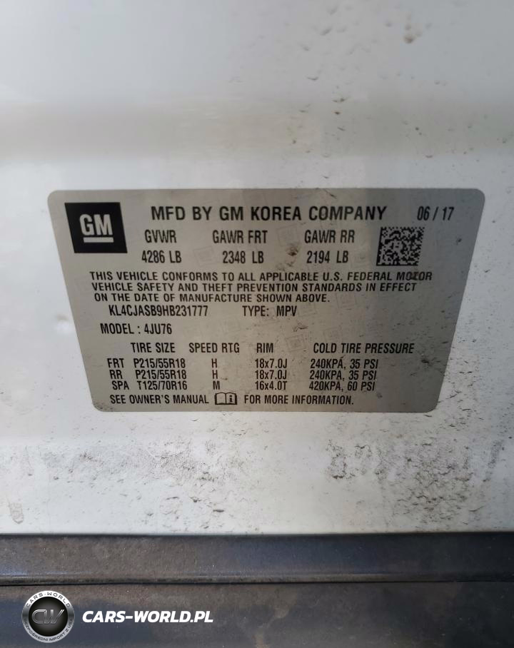 2017 Buick Encore Preferred VIN:KL4CJASB9HB231777 - 13