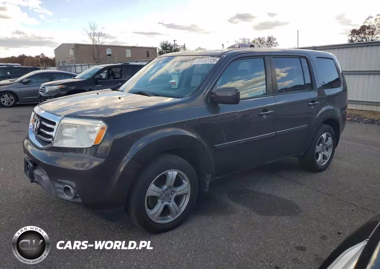 2012 HONDA PILOT EXL 