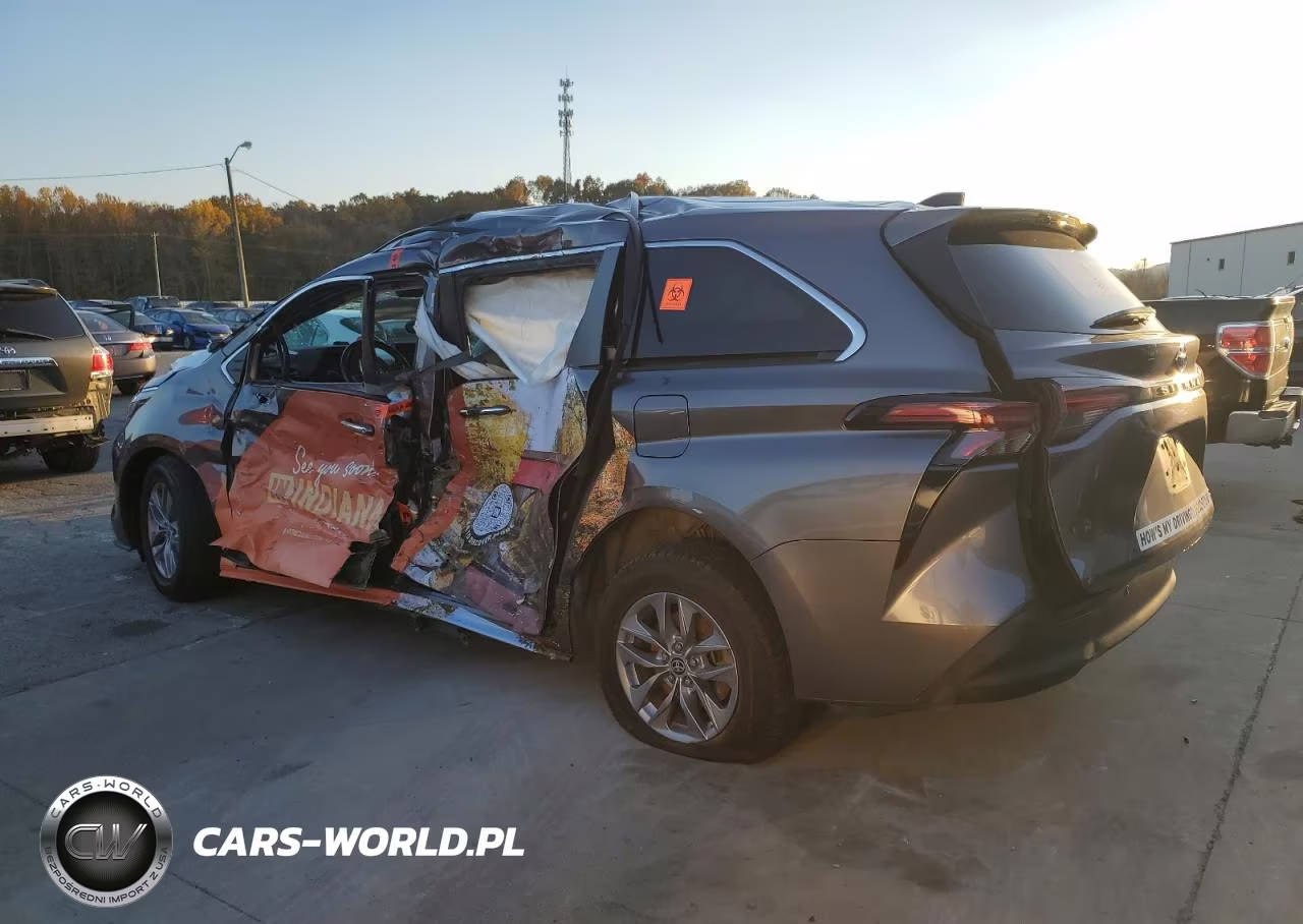 2022 Toyota Sienna Xle VIN:5TDYRKEC8NS124738 - 2