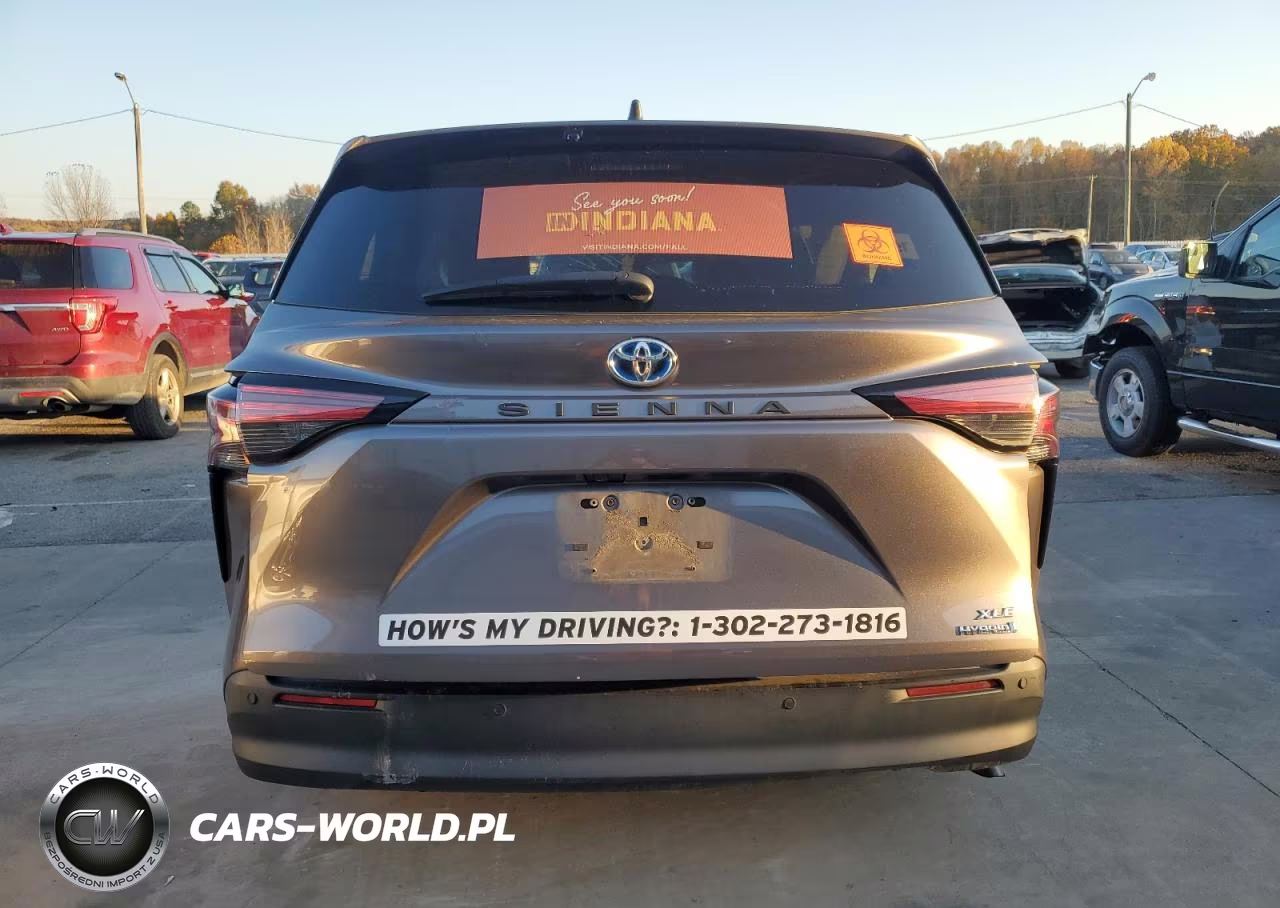 2022 Toyota Sienna Xle VIN:5TDYRKEC8NS124738 - 6