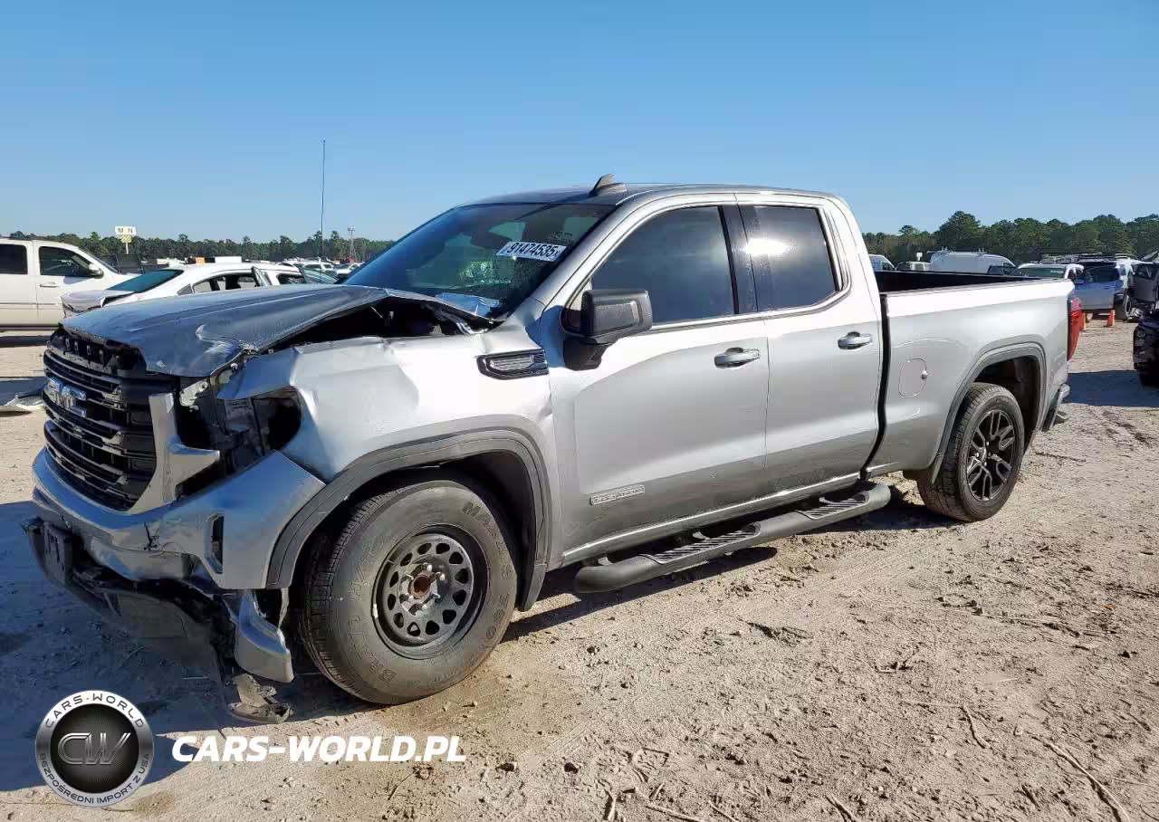 2023 GMC Sierra 1500 2Wd Double Cab Standard Box Elevation