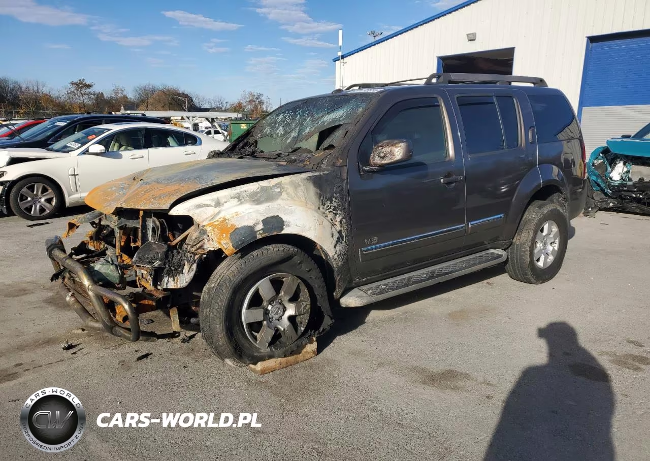 2008 Nissan Pathfinder Se V8