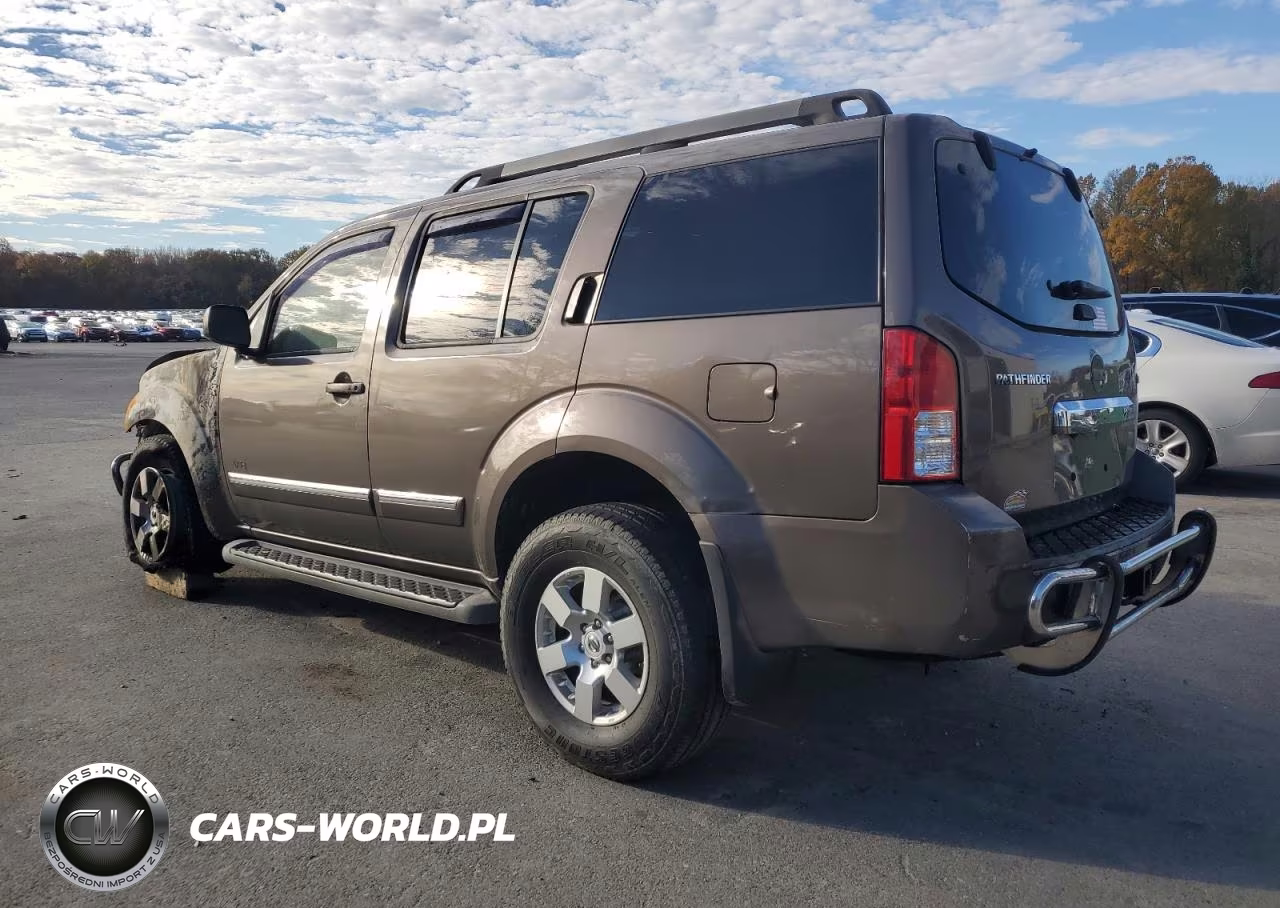 2008 Nissan Pathfinder Se V8 VIN:5N1BR18B48C602335 - 2