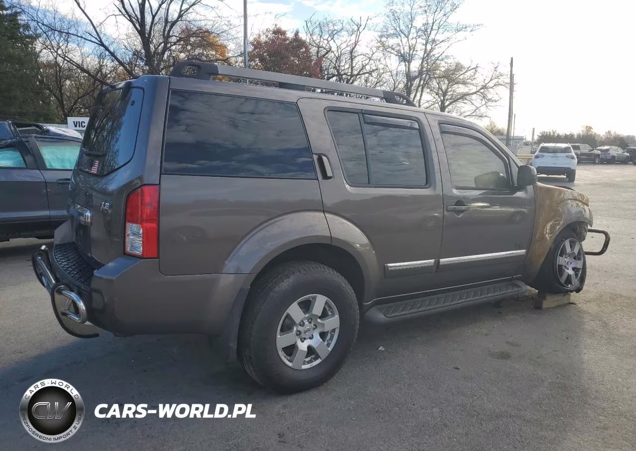 2008 Nissan Pathfinder Se V8 VIN:5N1BR18B48C602335 - 3