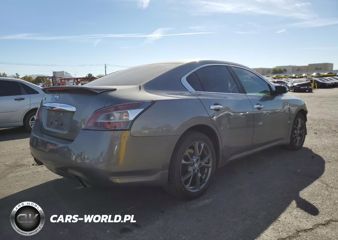 2014 Nissan Maxima S VIN:1N4AA5AP4EC496894 - 3