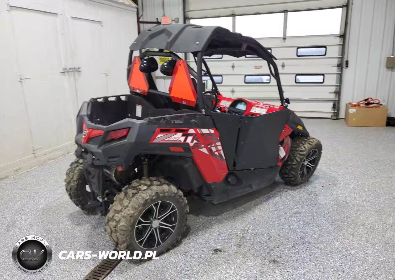 2017 Cf Moto Zforce 500 VIN:LCELDTZ76H6000564 - 4