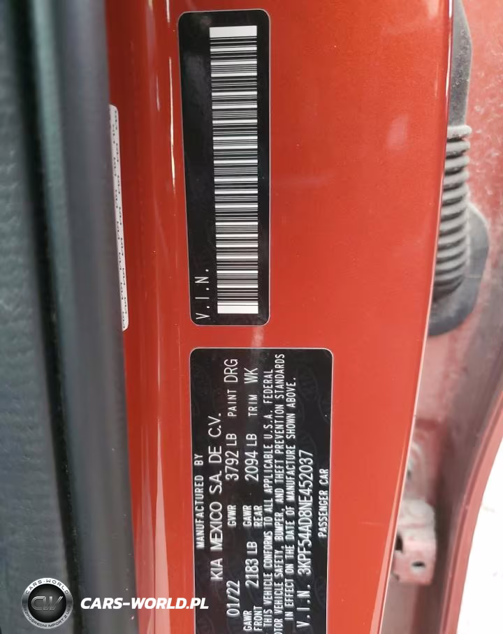 2022 Kia Forte Gt-Line VIN:3KPF54AD8NE452037 - 13