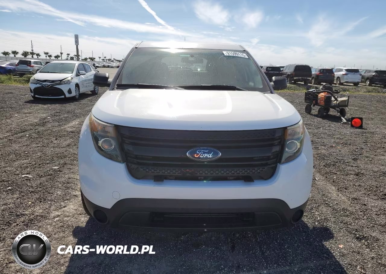 2015 Ford Explorer Police Interceptor VIN:1FM5K8AR4FGA28584 - 5