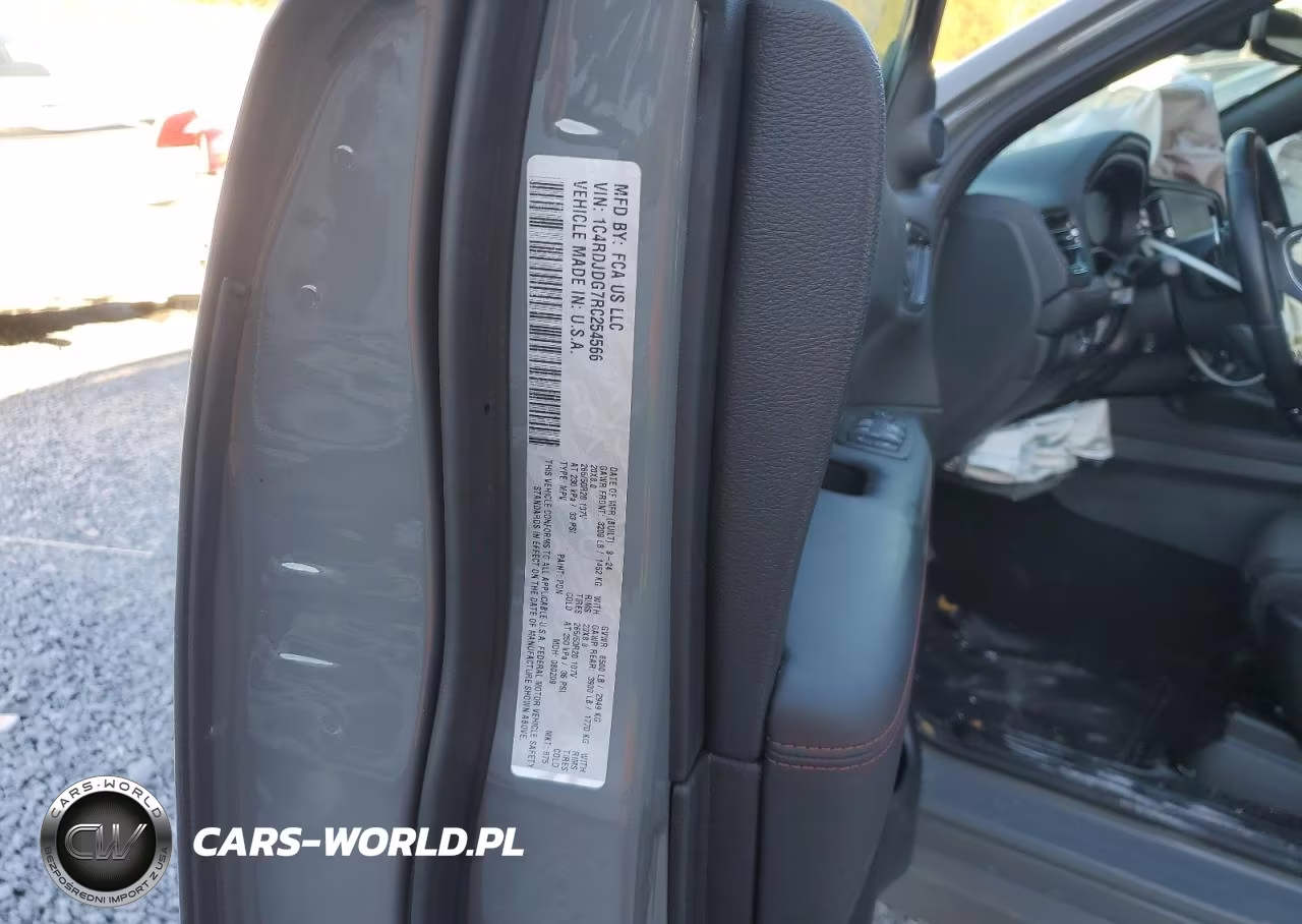 2024 Dodge Durango Gt VIN:1C4RDJDG7RC254566 - 13