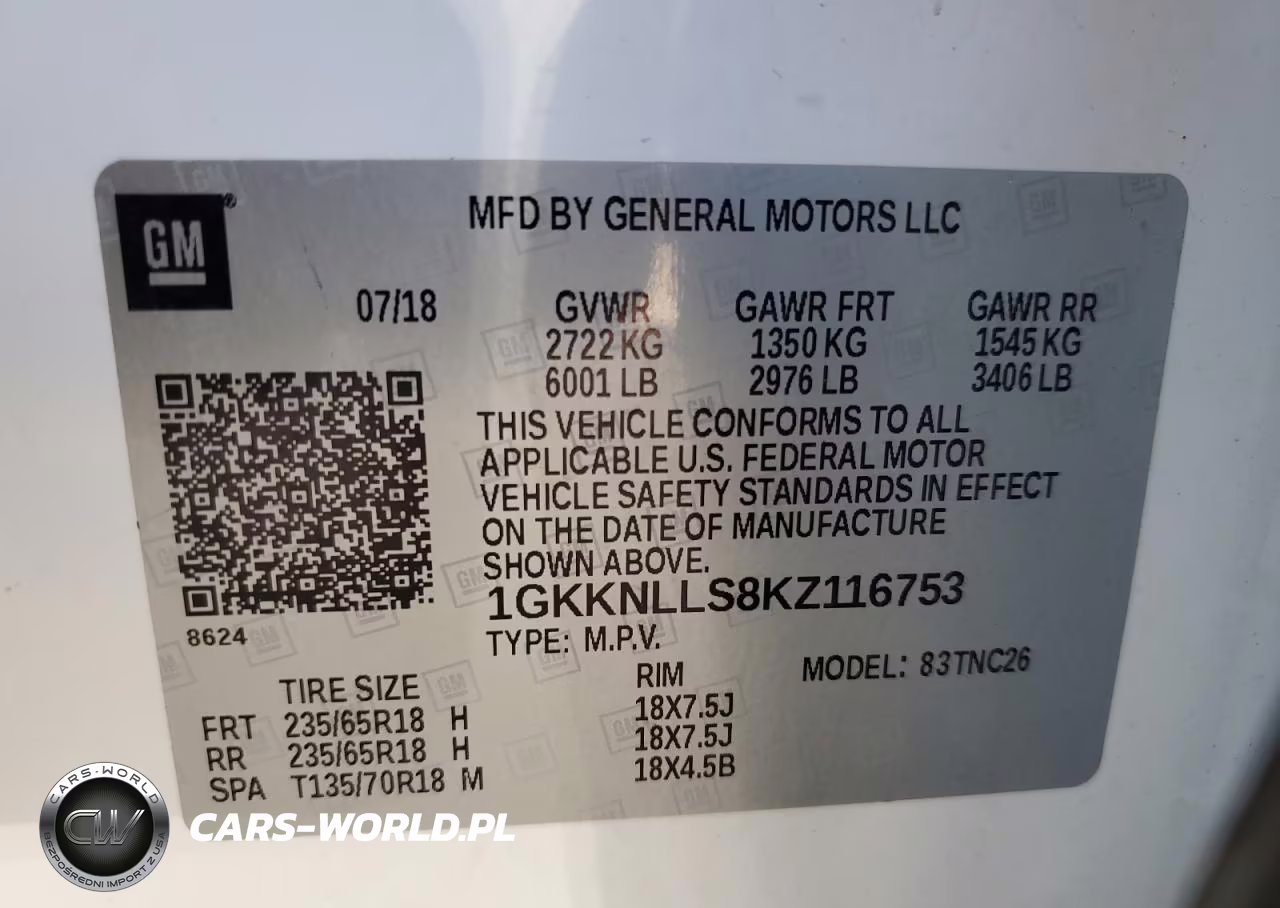 2019 GMC Acadia Sle VIN:1GKKNLLS8KZ116753 - 13