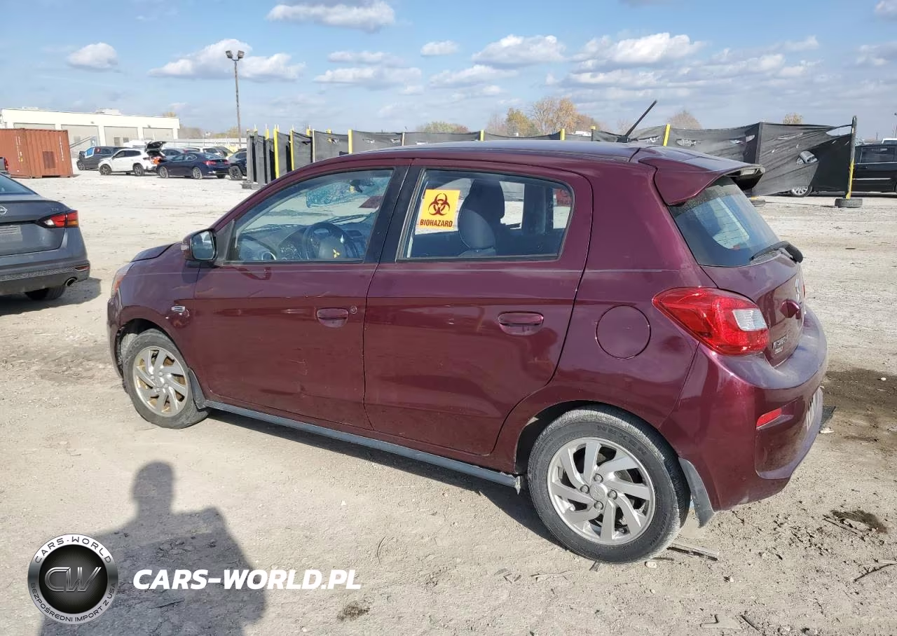 2017 Mitsubishi Mirage Se VIN:ML32A4HJ1HH019599 - 2