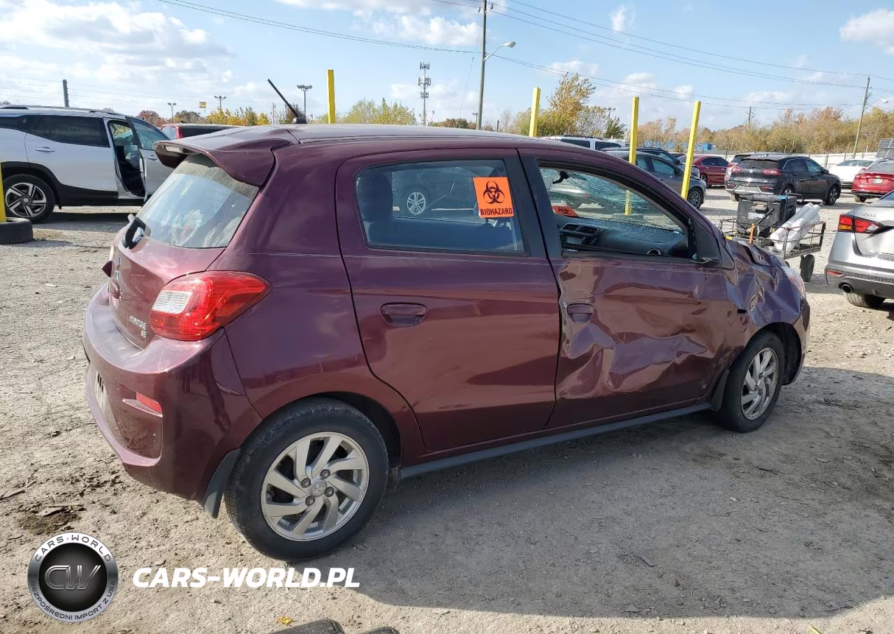 2017 Mitsubishi Mirage Se VIN:ML32A4HJ1HH019599 - 3