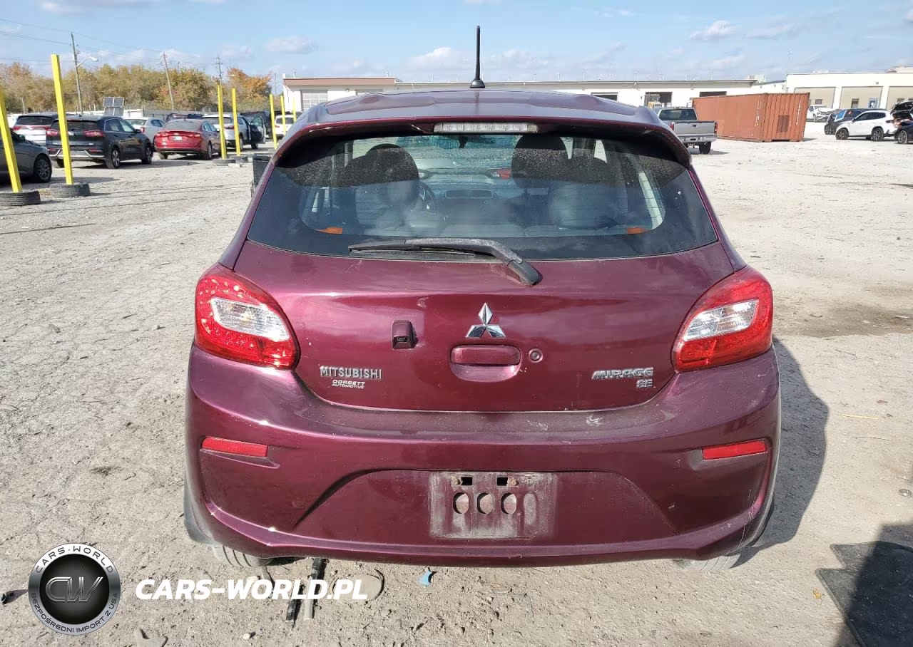 2017 Mitsubishi Mirage Se VIN:ML32A4HJ1HH019599 - 6